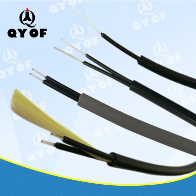 單芯1.0 外2.2mm二次被覆黑皮光纜_二次被覆黑皮塑料光纜_深圳奇藝塑料光纖有限公司